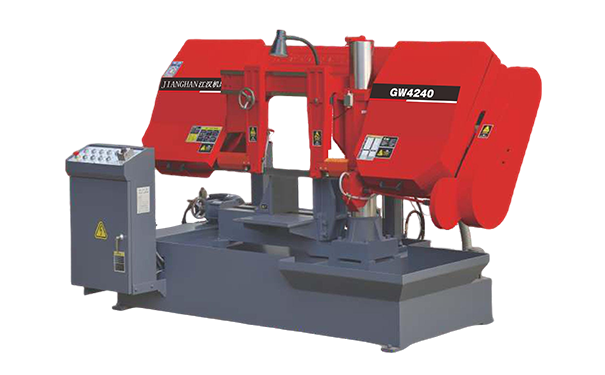 八步GW4240双柱卧式带锯床