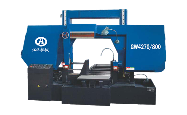 八步GW4270/800双柱龙门卧式带锯床